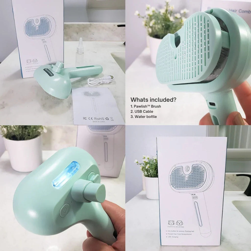 Pawlish Pet Grooming Brush