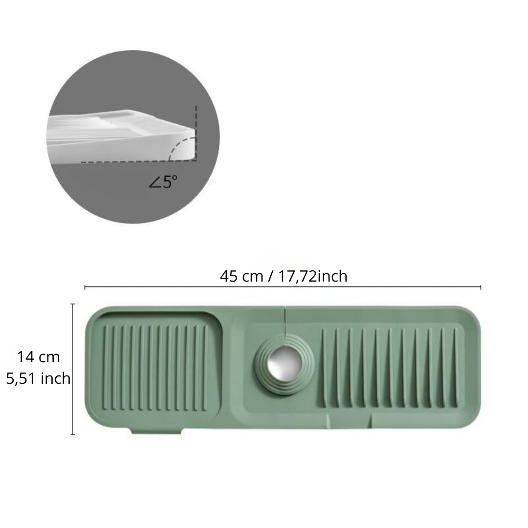 Silicone Drip Mat: Quick and Safe Drying