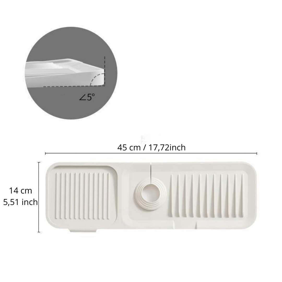 Silicone Drip Mat: Quick and Safe Drying