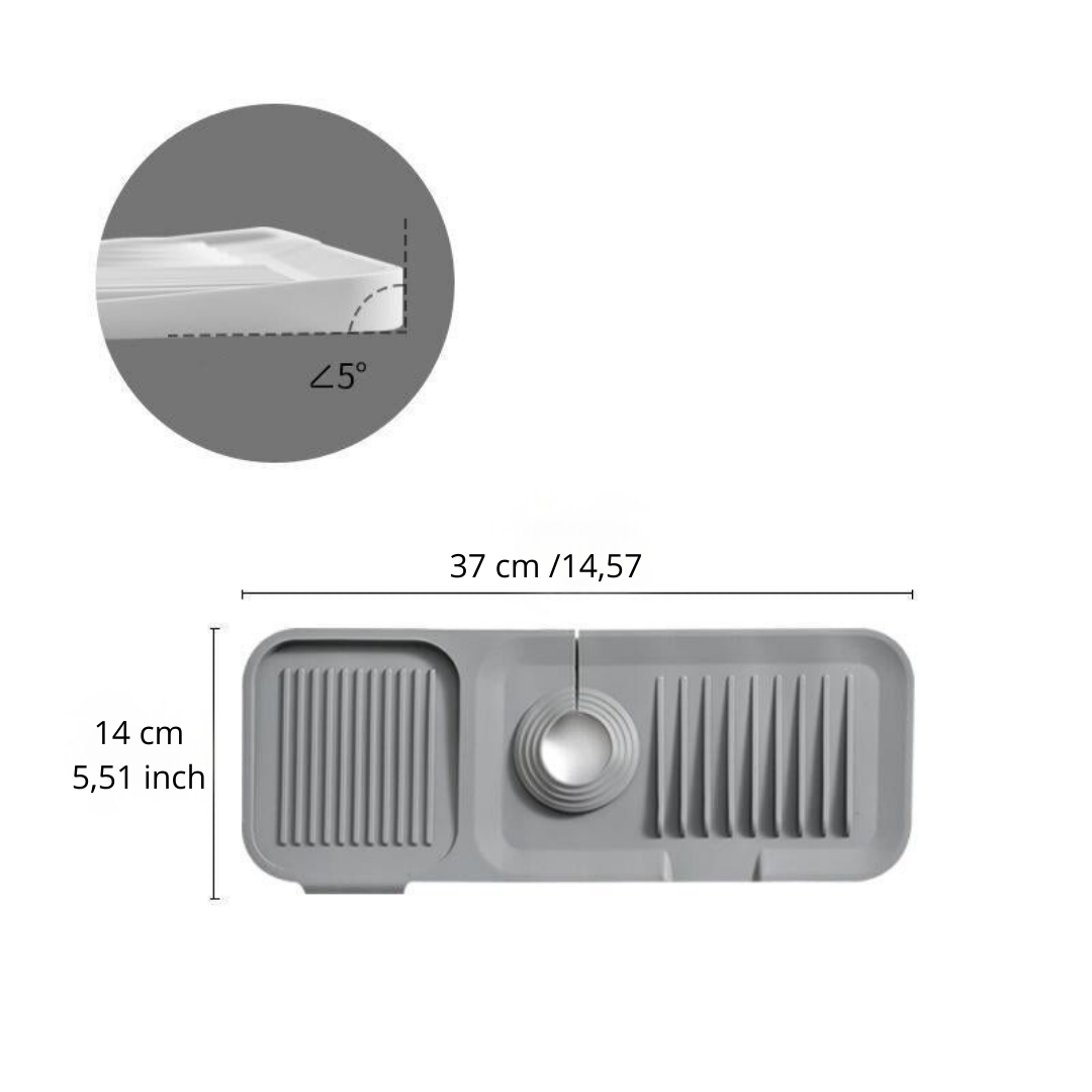Silicone Drip Mat: Quick and Safe Drying