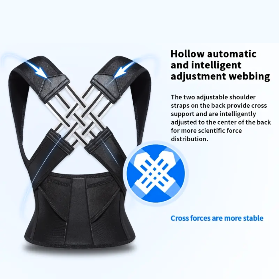 Adjustable Back and Shoulder Posture Corrector (Unisex)