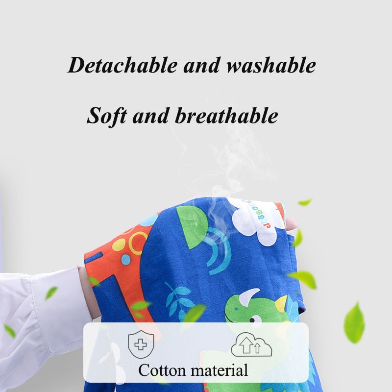 Children's travel pillow with secure fit