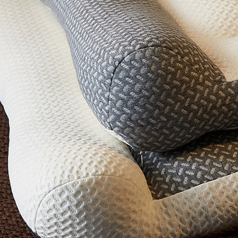 Memory foam pillow for tension-free sleep