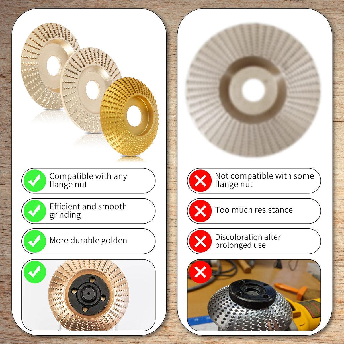 Wood Carving Disc Kit – Precision and Efficiency for Your Creations