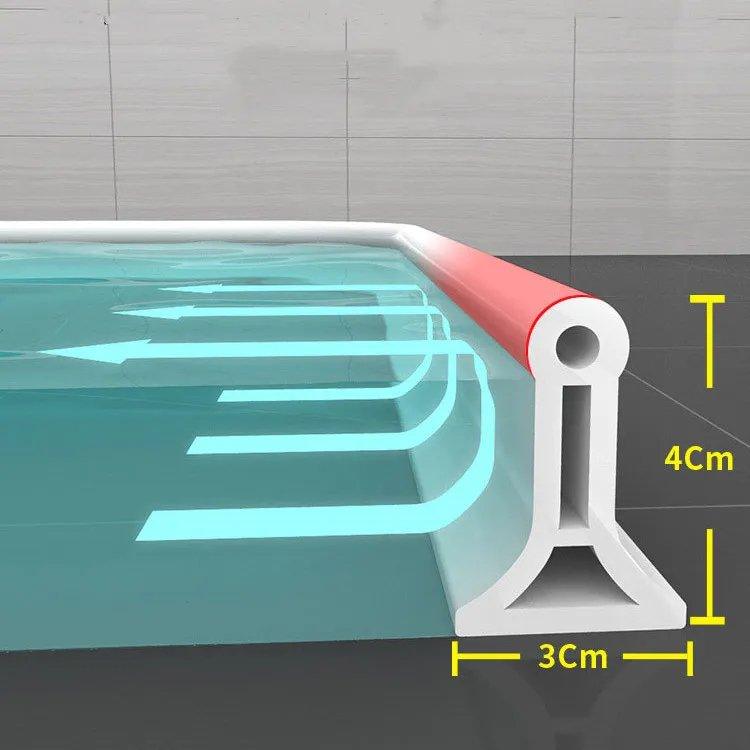 Flexible Shower Water Retention Barrier – Easy Installation