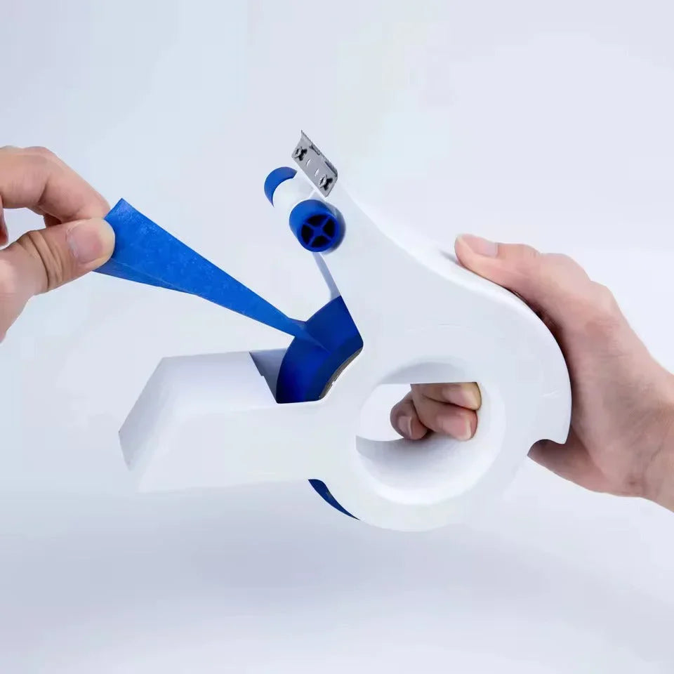 Painter's tape applicator – effortlessly straight paint lines