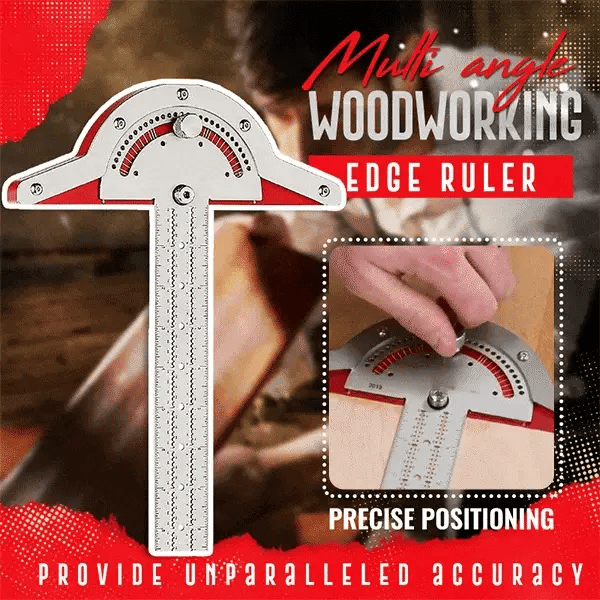 Precision ruler: for perfect angular measurements