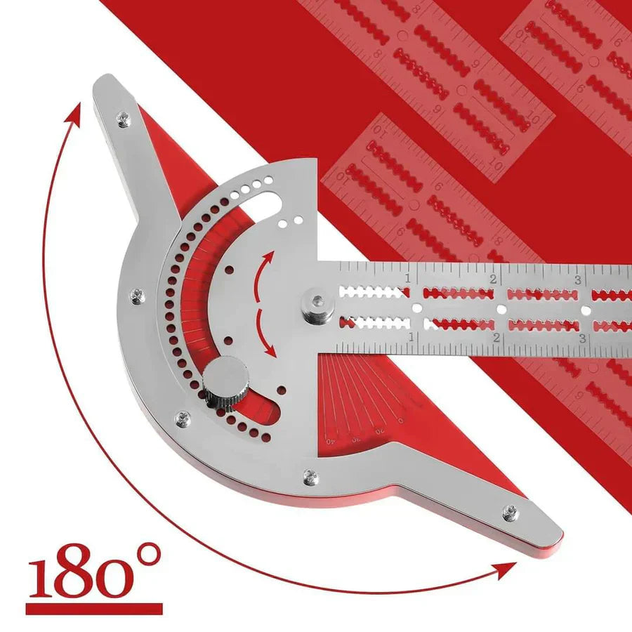 Precision ruler: for perfect angular measurements