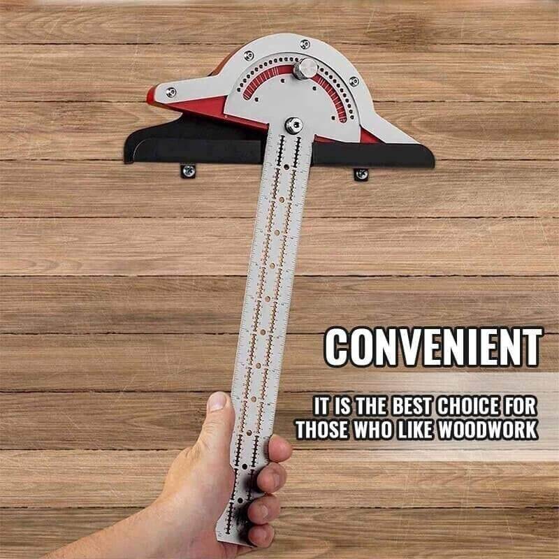Precision ruler: for perfect angular measurements