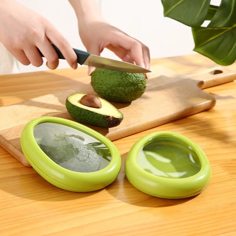 Reusable lids for cut fruits and vegetables (x4)