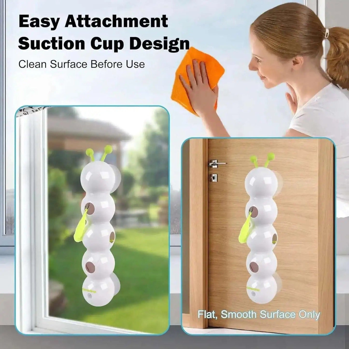 PurrWhirl โ Interactive Cat Toy with Worm Motion
