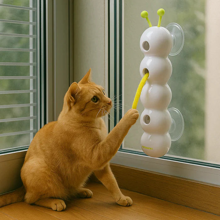 PurrWhirl โ Interactive Cat Toy with Worm Motion
