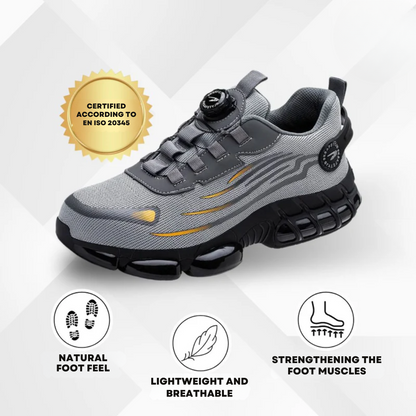 SafeStep - ergonomic and pain-relieving safety shoe - certified according to EN ISO 20345