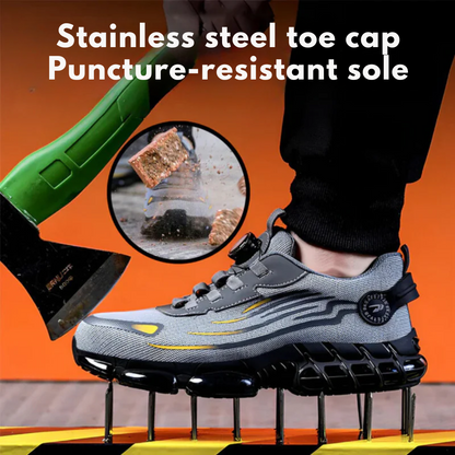 SafeStep - ergonomic and pain-relieving safety shoe - certified according to EN ISO 20345
