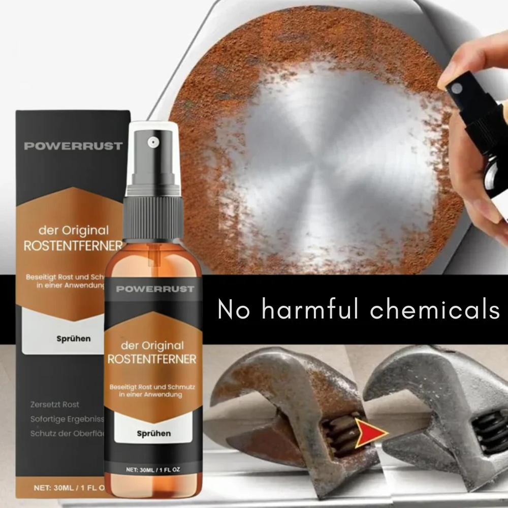 PowerRust Remover - Removes even stubborn rust in seconds