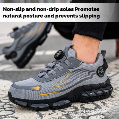 SafeStep - ergonomic and pain-relieving safety shoe - certified according to EN ISO 20345