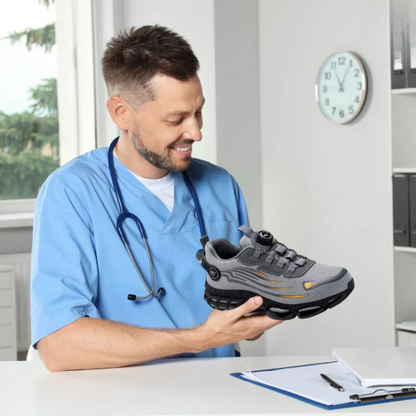SafeStep - ergonomic and pain-relieving safety shoe - certified according to EN ISO 20345