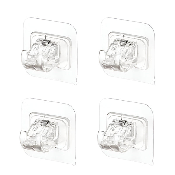 Practical hooks for easy and tidy storage (x4)