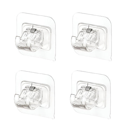 Practical hooks for easy and tidy storage (x4)