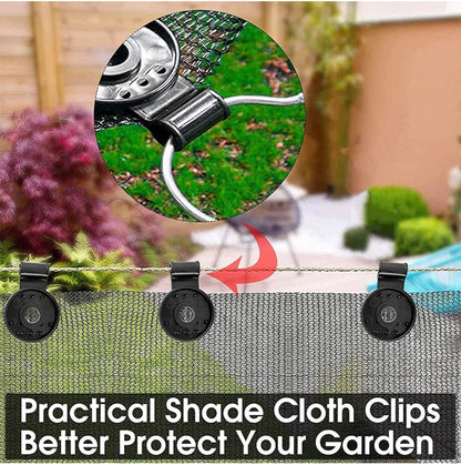 Heavy duty clips for securing nets, canvases and tarpaulins (x20)