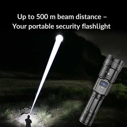 Ultra-bright LED flashlight – Extremely bright, robust & reliable