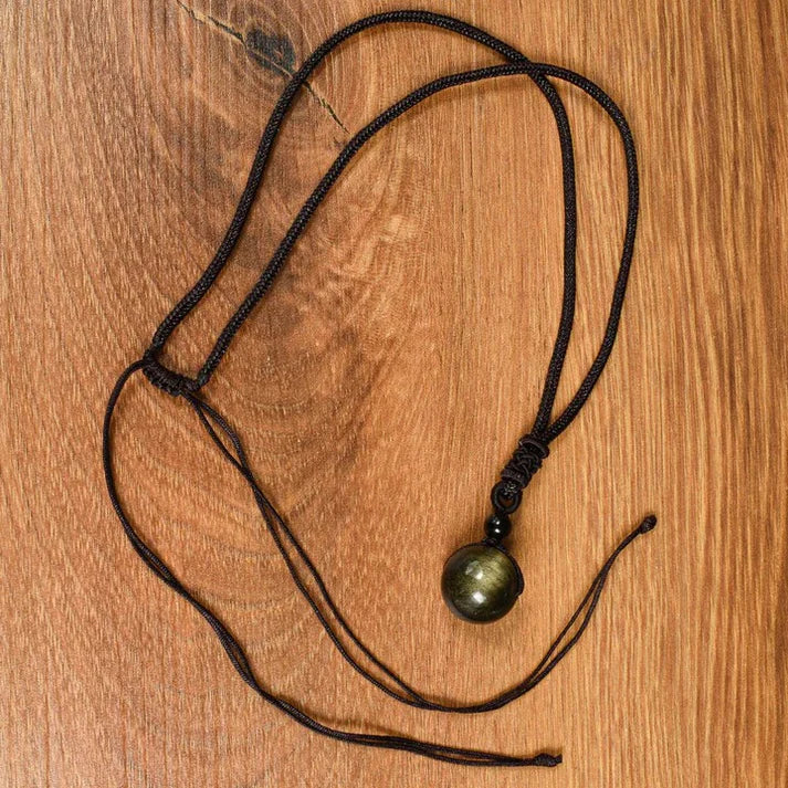 Zen z obsydianu | Złoty obsydian