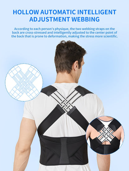Adjustable Back and Shoulder Posture Corrector (Unisex)