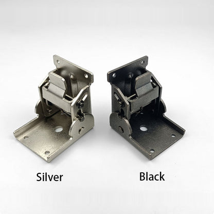 90 Degree Self-Locking Folding Steel Furniture Hinges (x2)